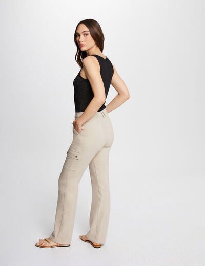 Vest top with thin straps black women