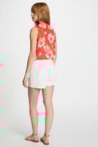 Sleeveless blouse multicolor women