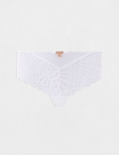 Lace shorties ivory women