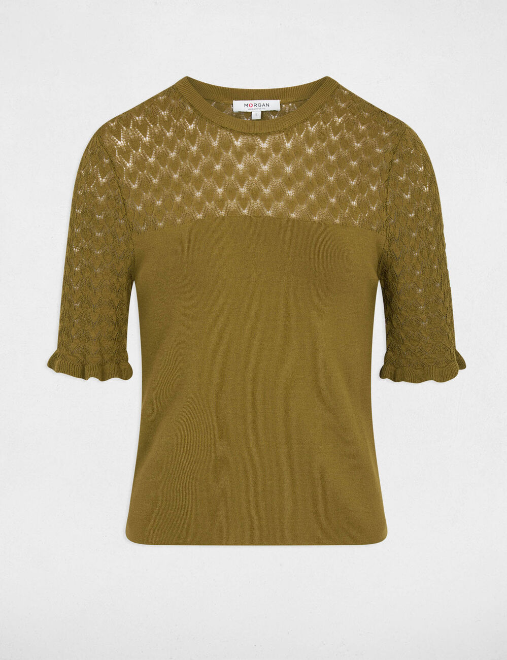 Short-sleeve sweater women