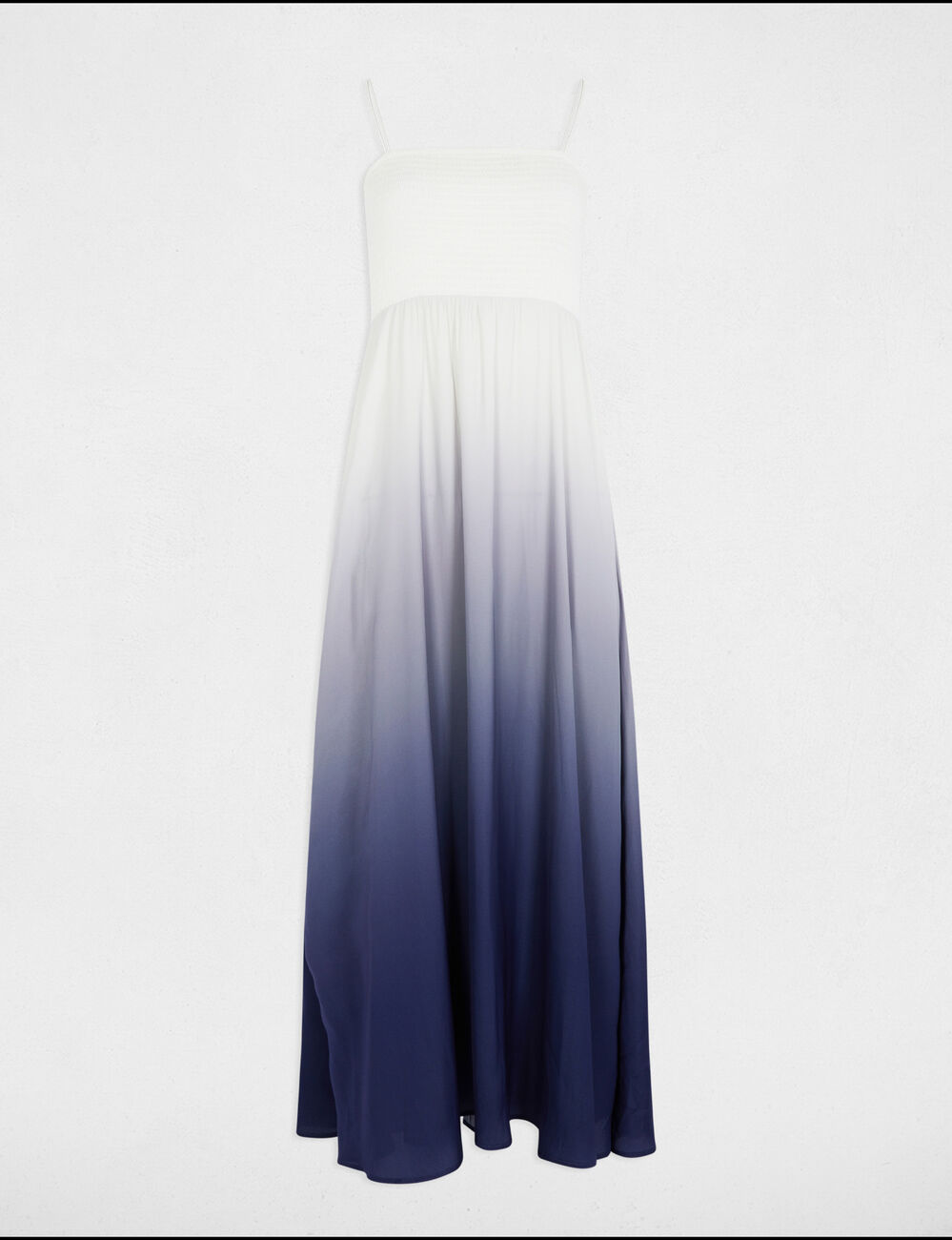 Maxi loose straight dress multicolor women