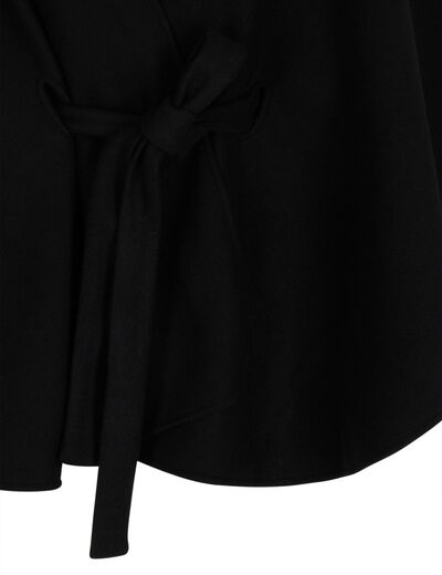 Belted cape black women