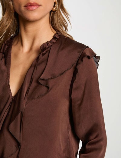 Long-sleeved blouse women