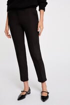 Cropped cigarette trousers black women
