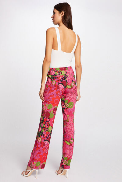 Body wide straps with openwork details ecru ladies'