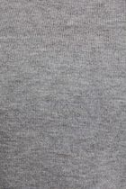 Sweater with a folded collar light grey women