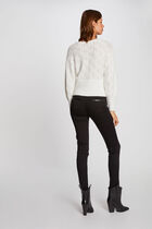 Slim standard-waisted trousers black women