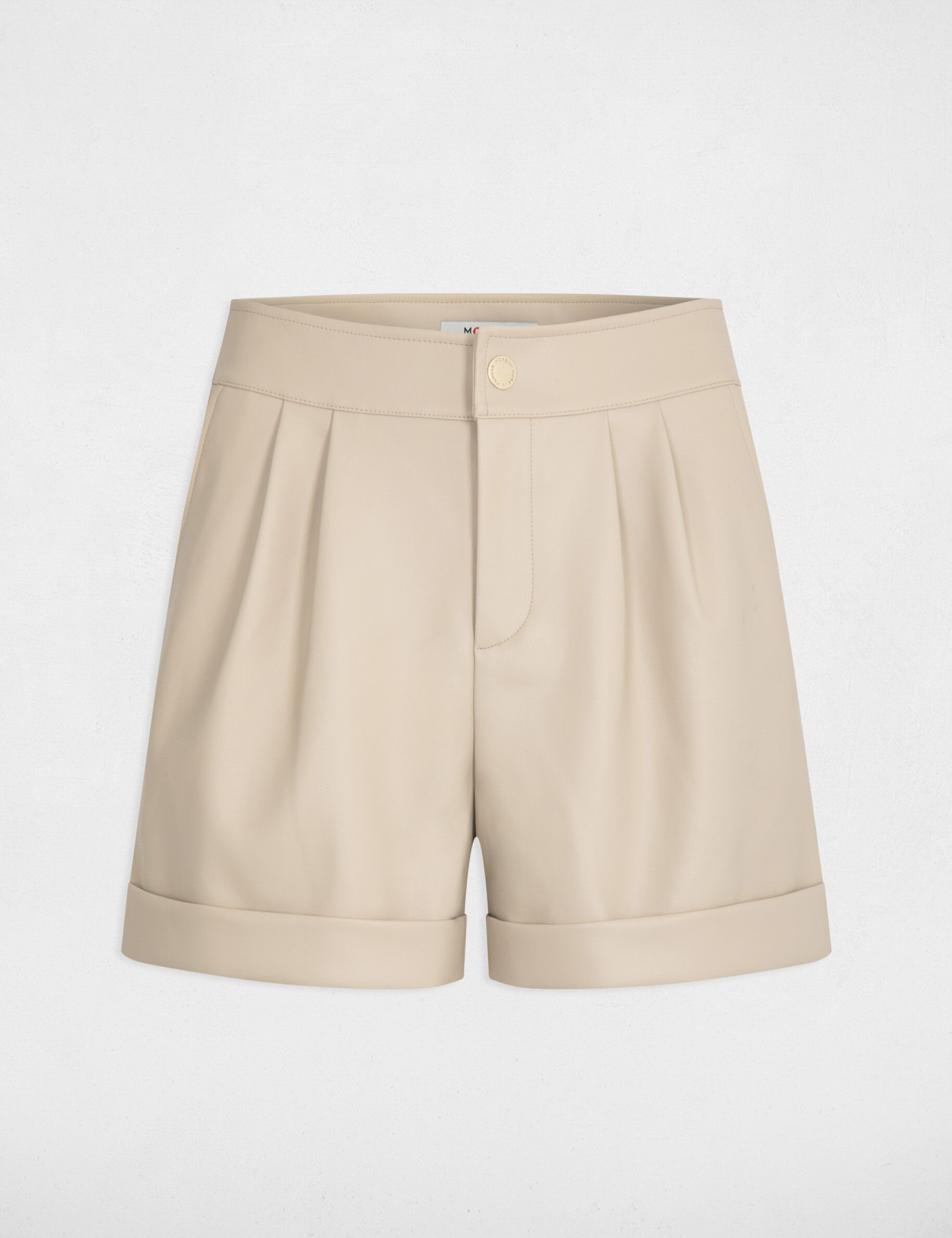 Shorts Beige for Ladies Morgan