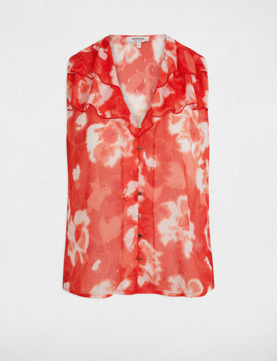 Sleeveless blouse multicolor women