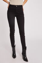 Standard waisted skinny trousers black women
