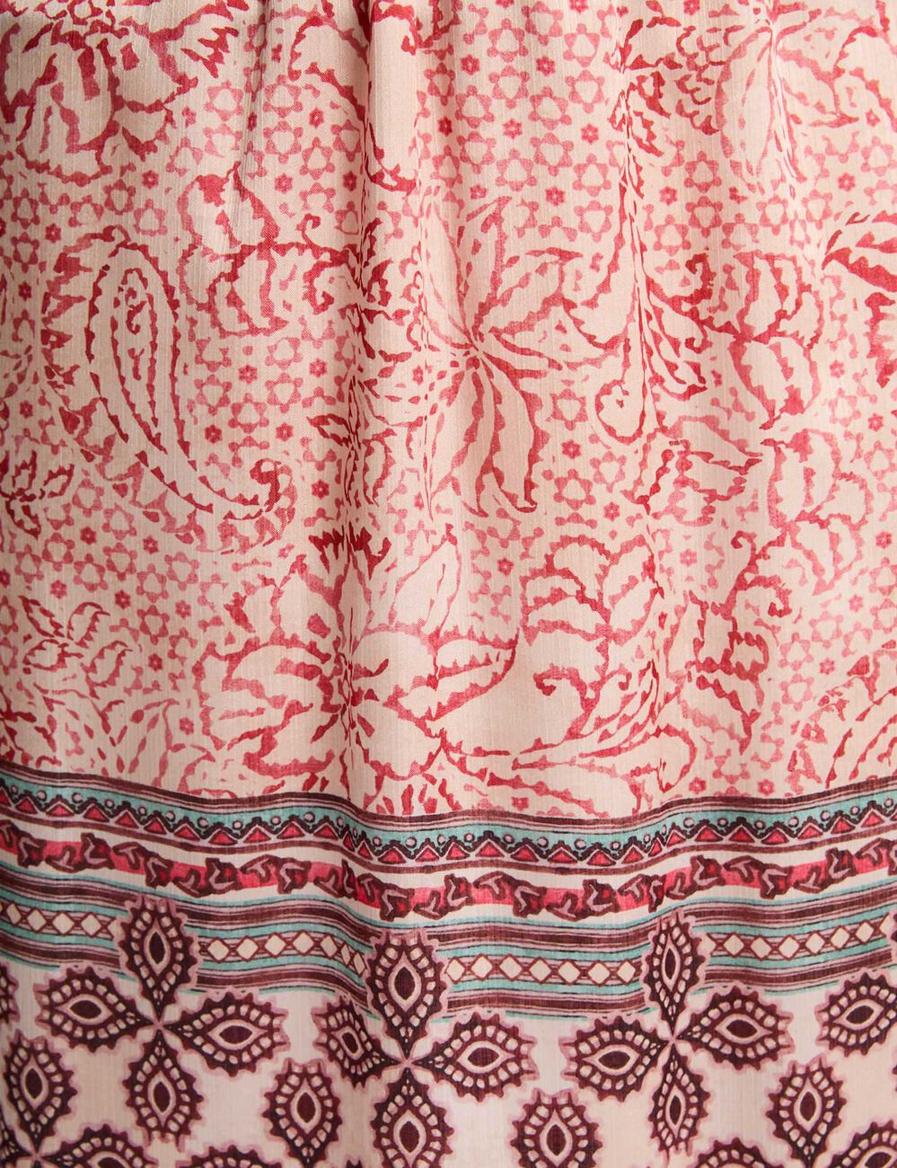 Flowy long skirt multicolor women