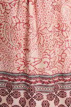 Flowy long skirt multicolor women