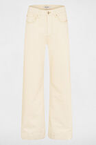 Wide-leg jeans beige women