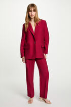 Blazer jacket bordeaux women