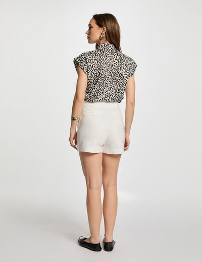 Short-sleeved t-shirt white women