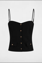Top thin straps black women
