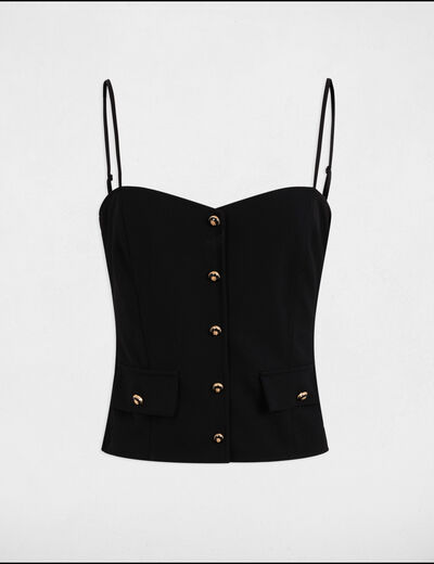 Top thin straps black women