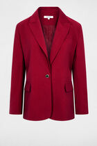 Blazer jacket bordeaux women