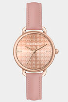 Montre rose femme