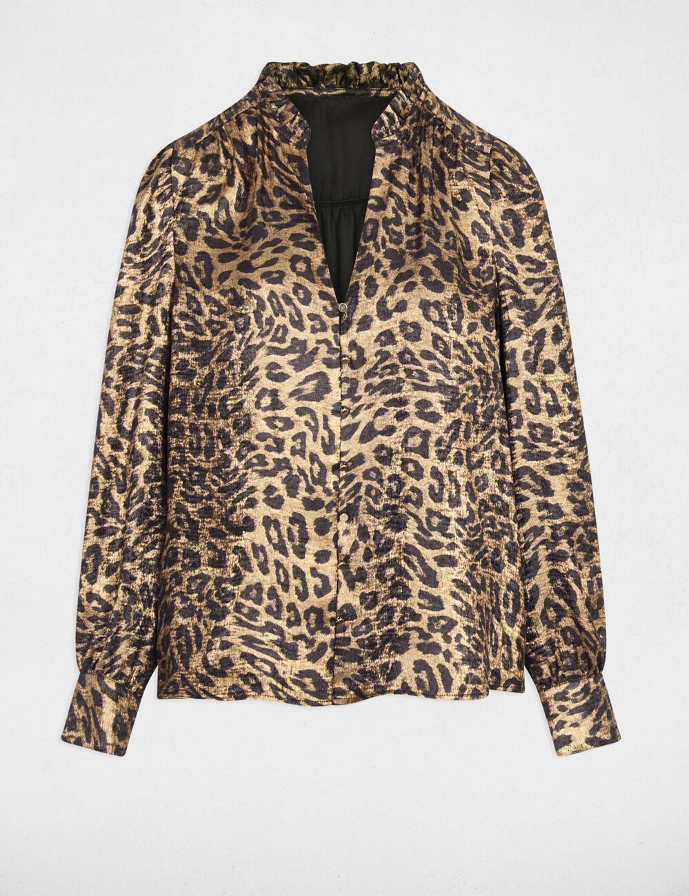 Flowy printed shirt multicolor women