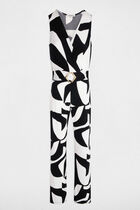 Printed jumpsuit multicolor women