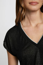 Short-sleeved t-shirt black women