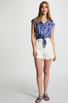 Short-sleeved shirt multicolor women