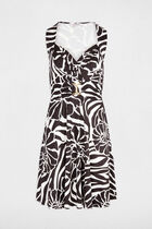 Short dress with neckline black women