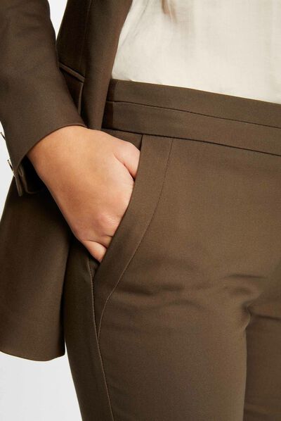 Cropped cigarette trousers  ladies'