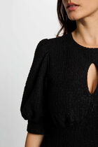 dress with puff sleeves black women Jean Super Skinny High Rise