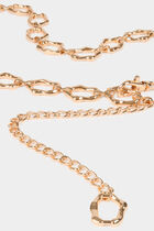 Chain belt gold yellow women