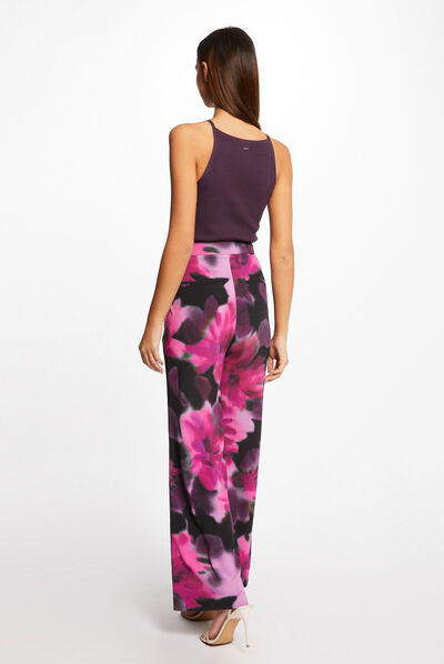 Jumper vest top with thin straps plum ladies'