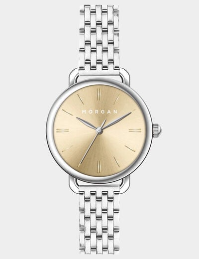 Watch silver color women