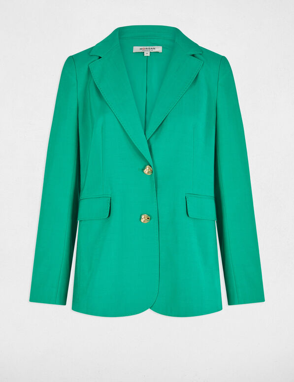 loose blazer emerald green women Loose blazer emerald green women
