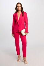 Short blazer raspberry pink women