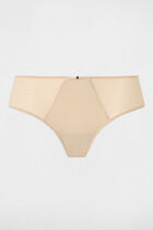 Lace shorts beige women
