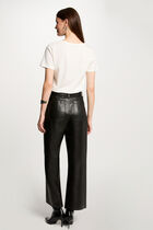 T-shirt with message ivory women