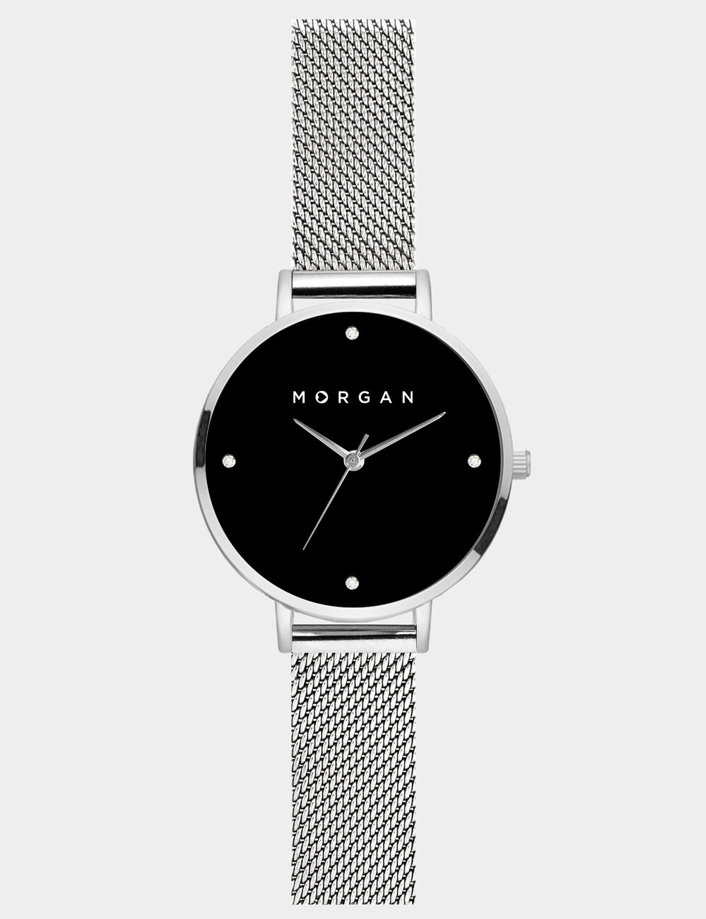 Watch silver color women
