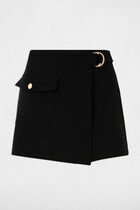 Fitted skort black women