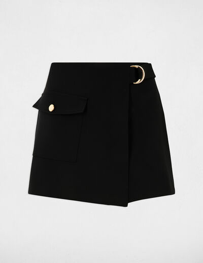 Fitted skort black women