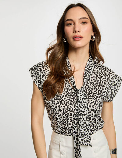 Short-sleeved t-shirt white women