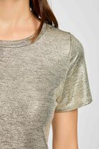Short-sleeved t-shirt gold women