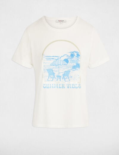 T-shirt with message white women