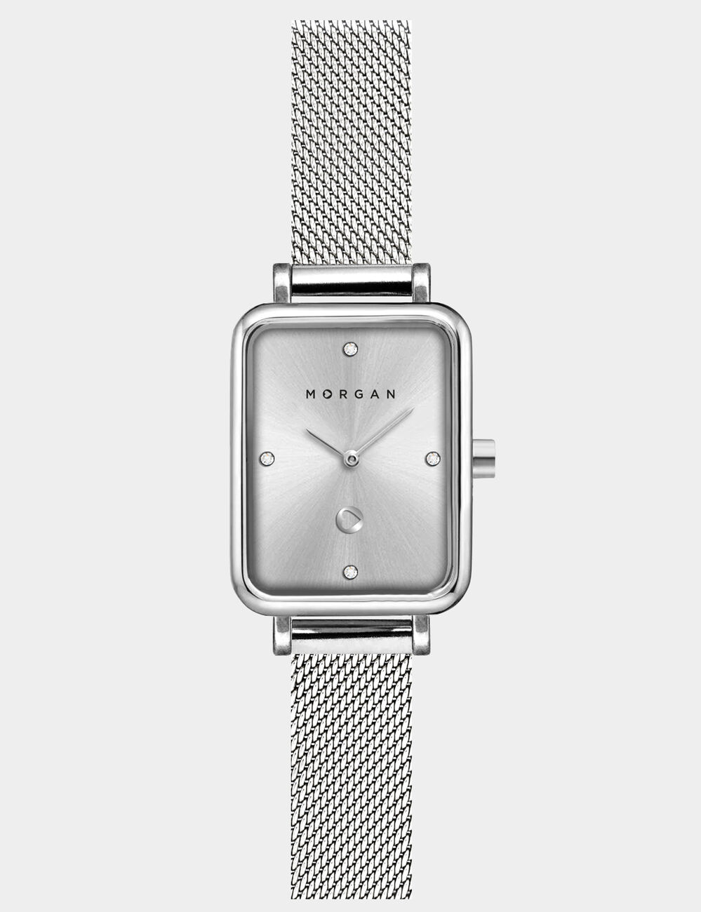 Watch silver color women