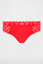 Lace shorties red women