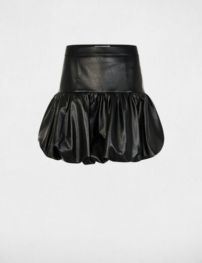 Fitted short skirt black women
