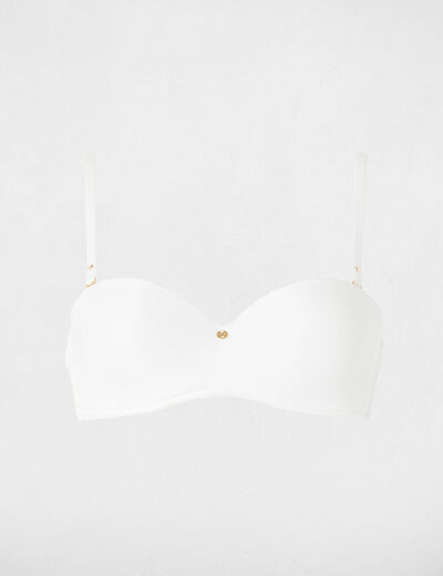 Lace-detailed bra white women