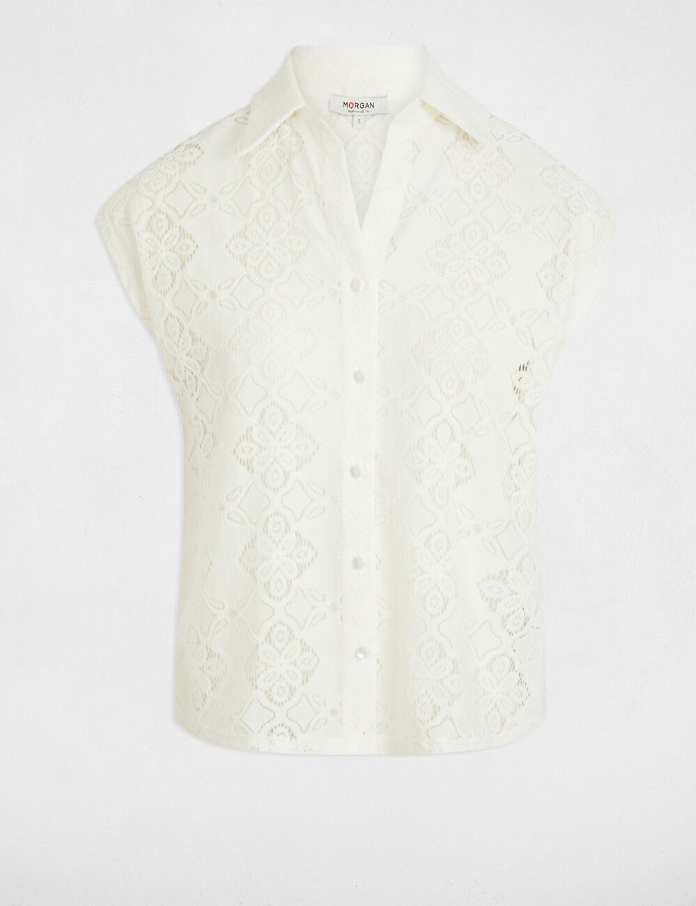 Short-sleeved t-shirt white women