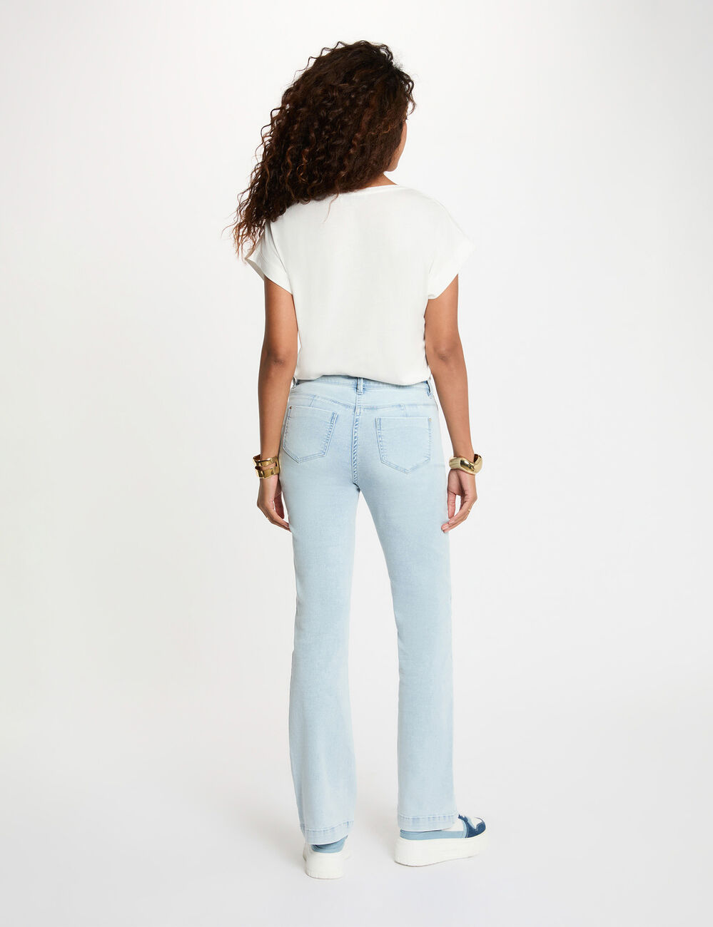 Short-sleeve t-shirt white women