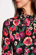 Long-sleeved t-shirt multicolored women